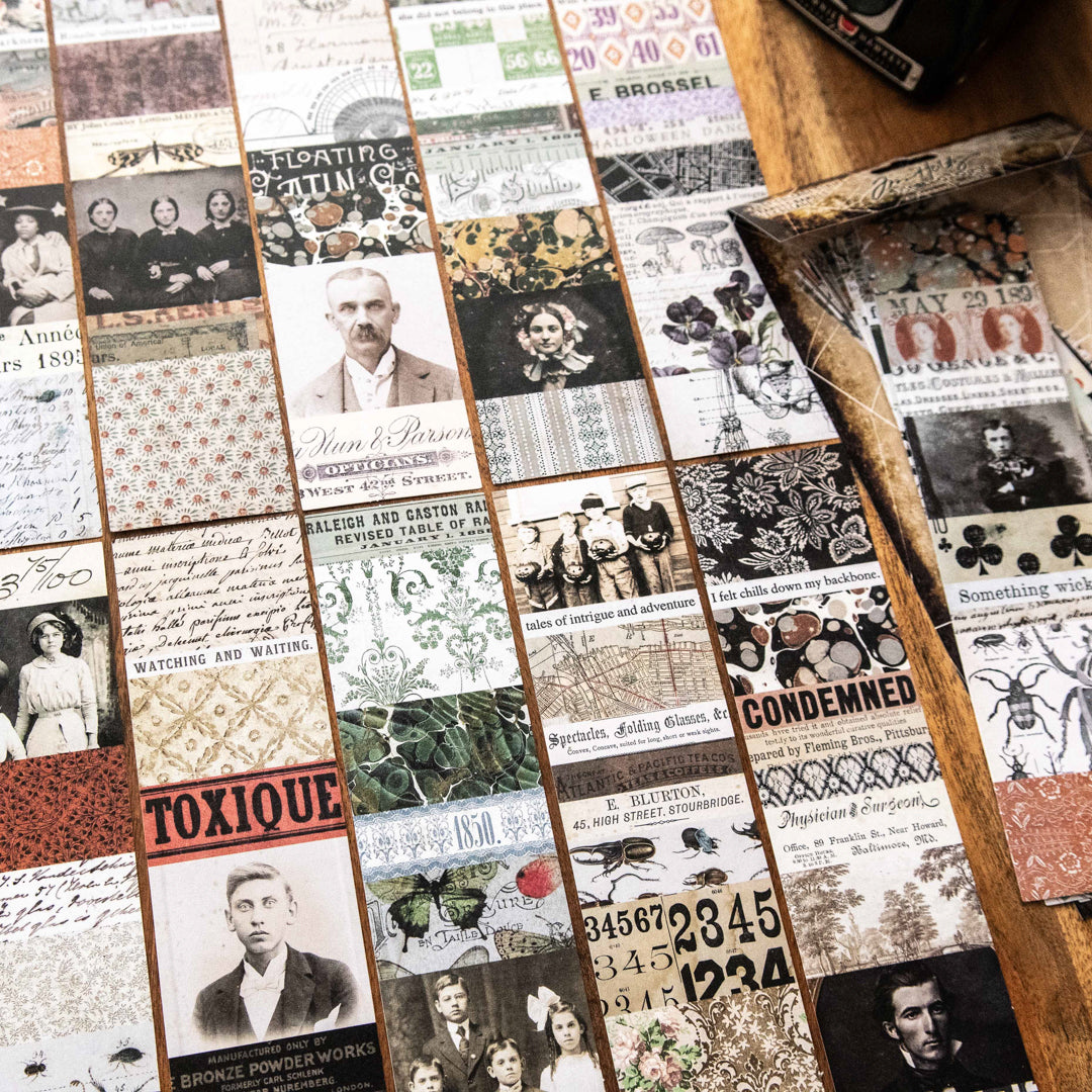 Tim Holtz Idea-ology Large Collage Strips Halloween