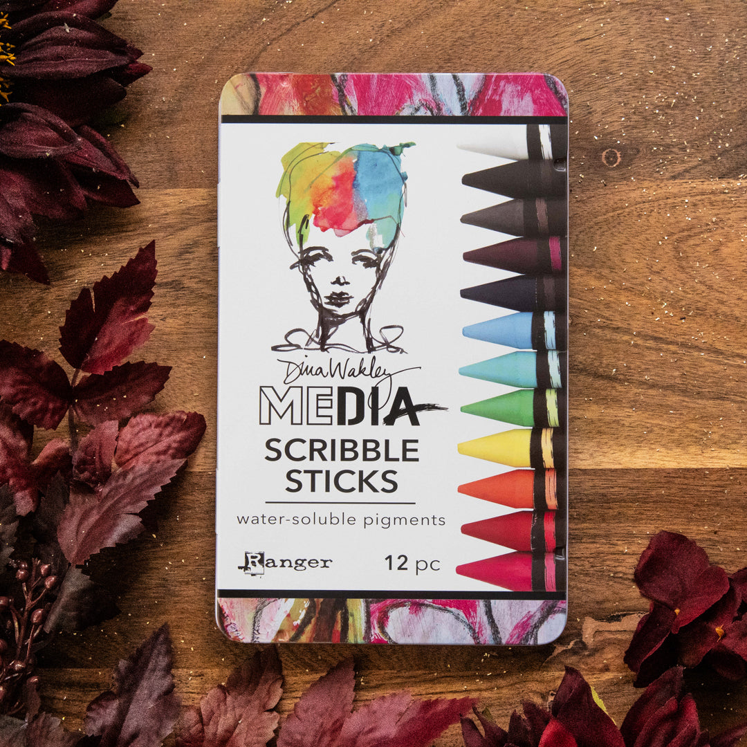 Dina Wakley Scribble Sticks 1