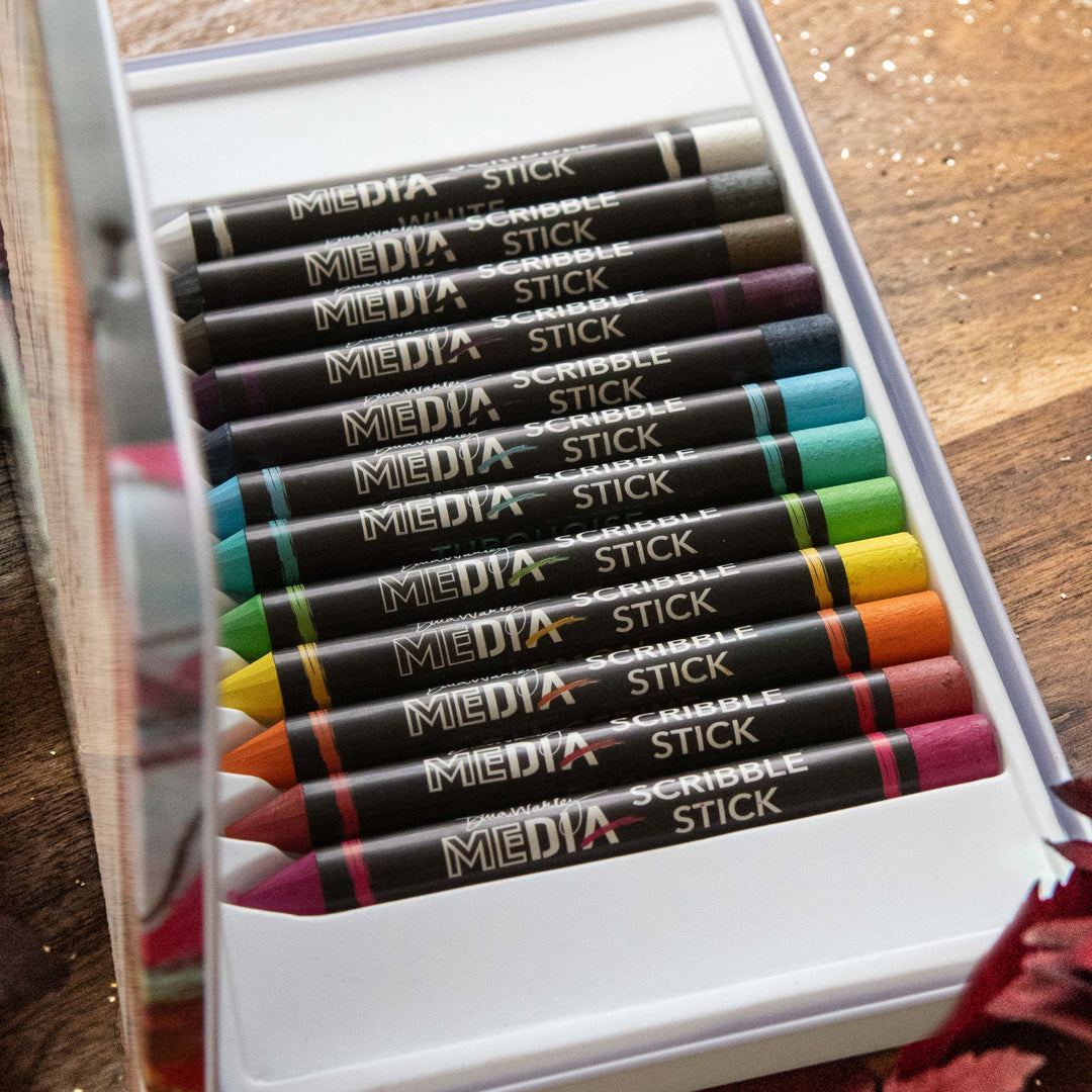 Dina Wakley Scribble Sticks 1