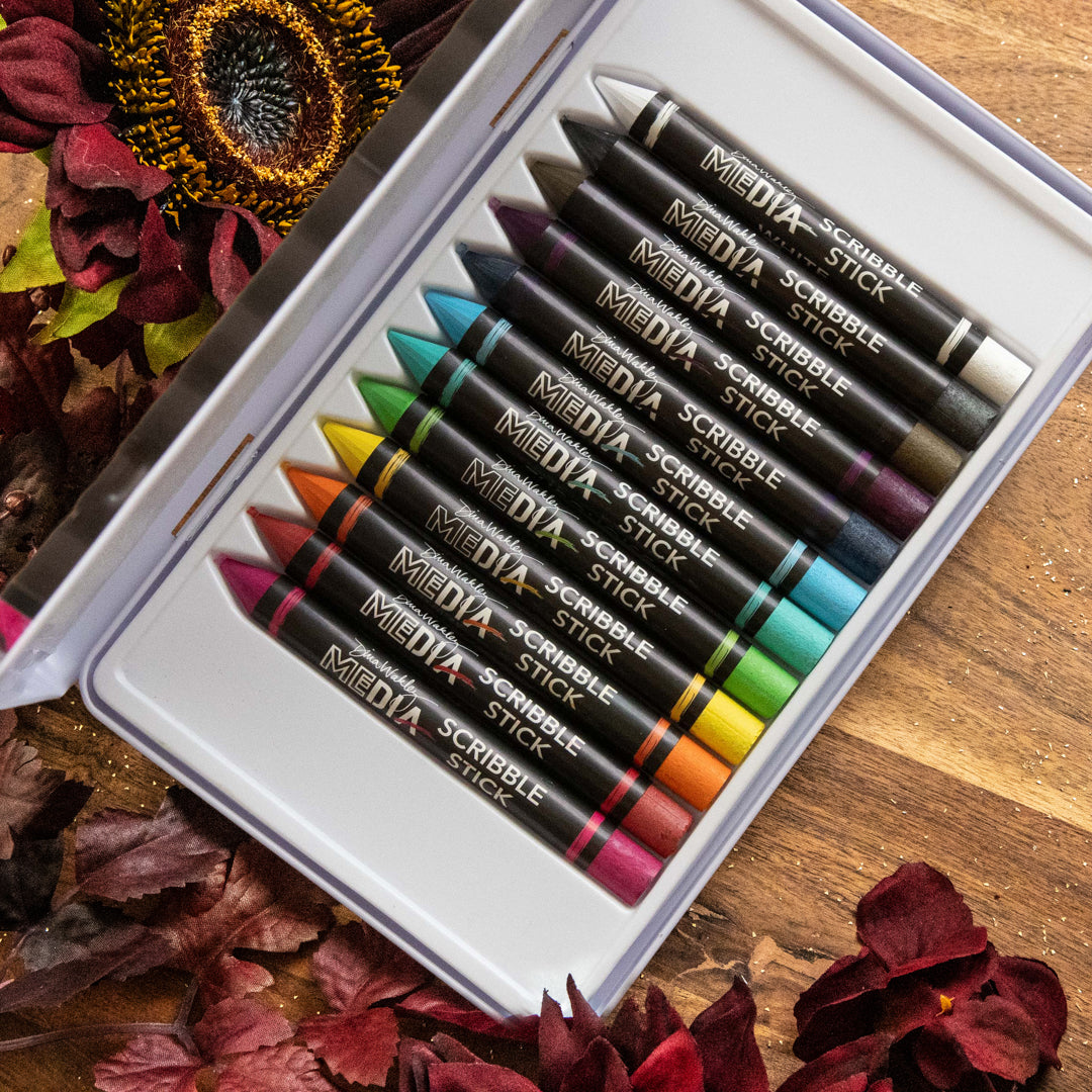 Dina Wakley Scribble Sticks 1