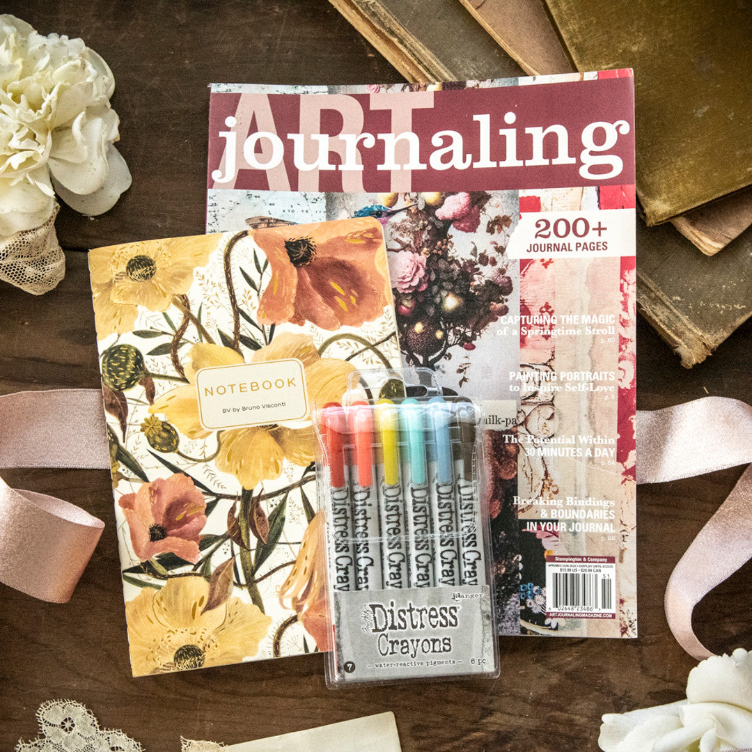 Soft Petals Art Journaling Bundle