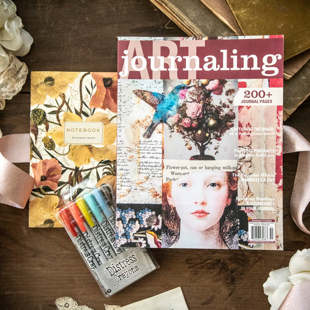 Soft Petals Art Journaling Bundle