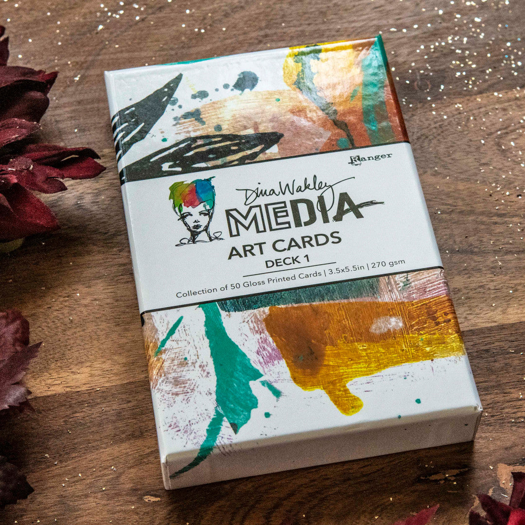 Dina Wakley Mixed Media Art Cards Deck 1