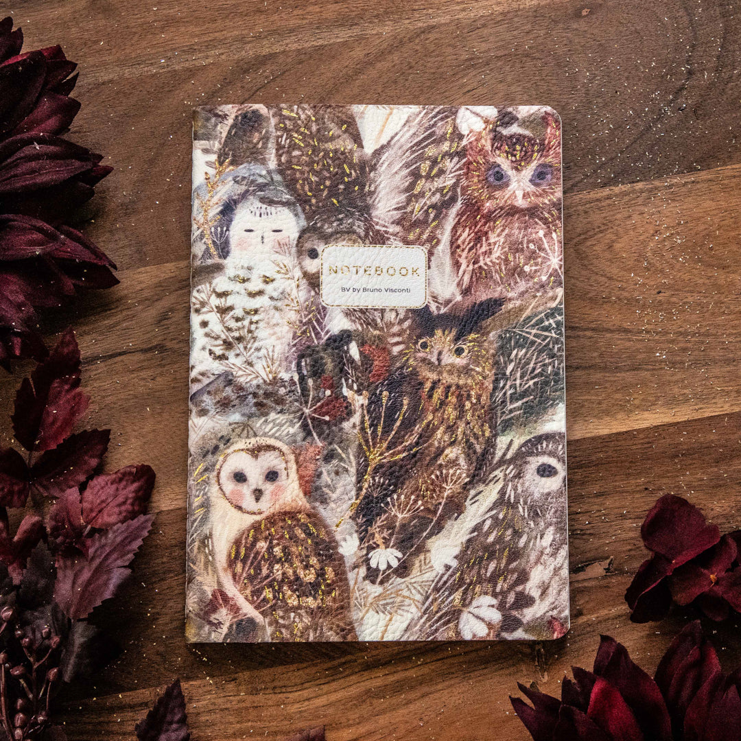Bruno Visconti Owls Notebook