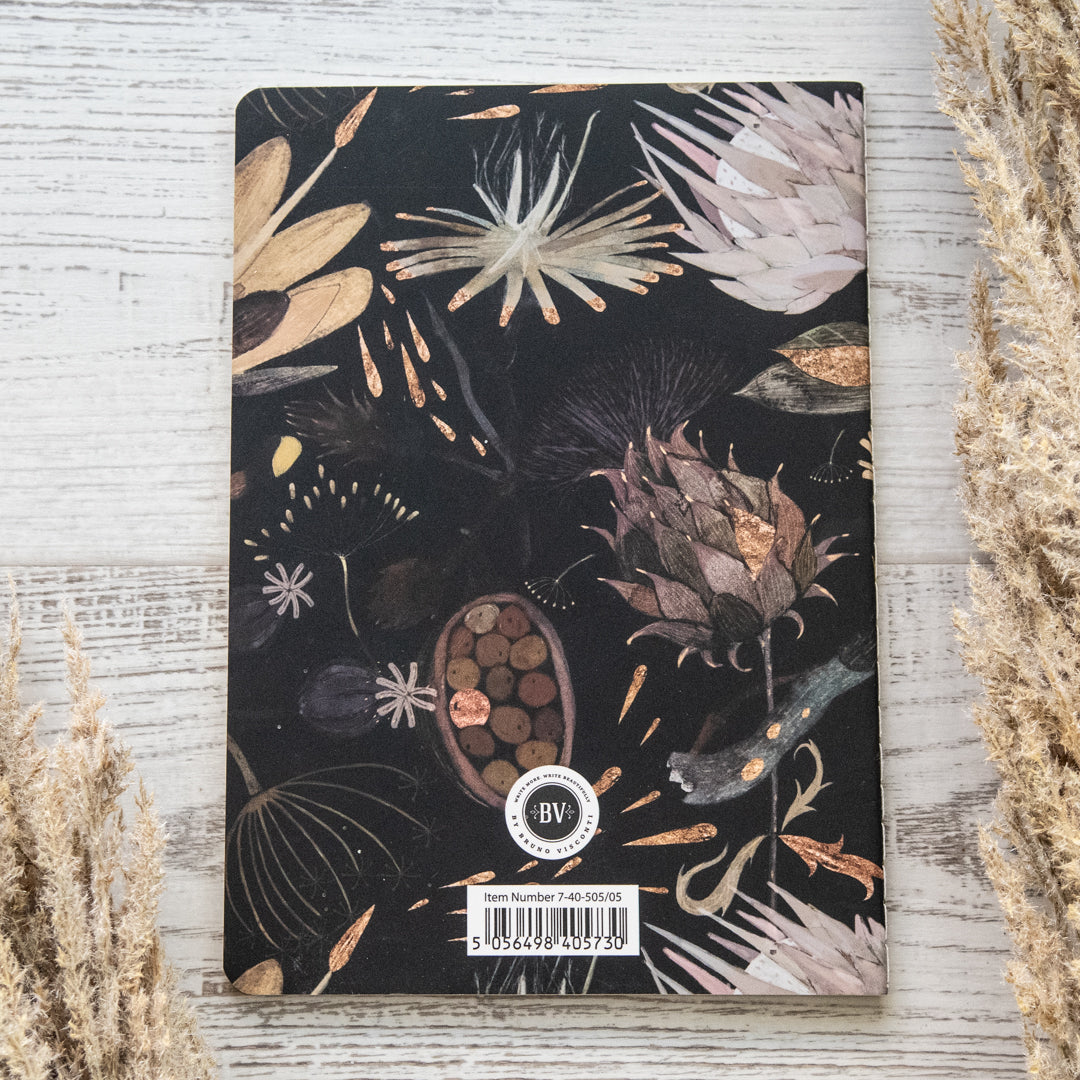 Bruno Visconti Night Flowers Notebook