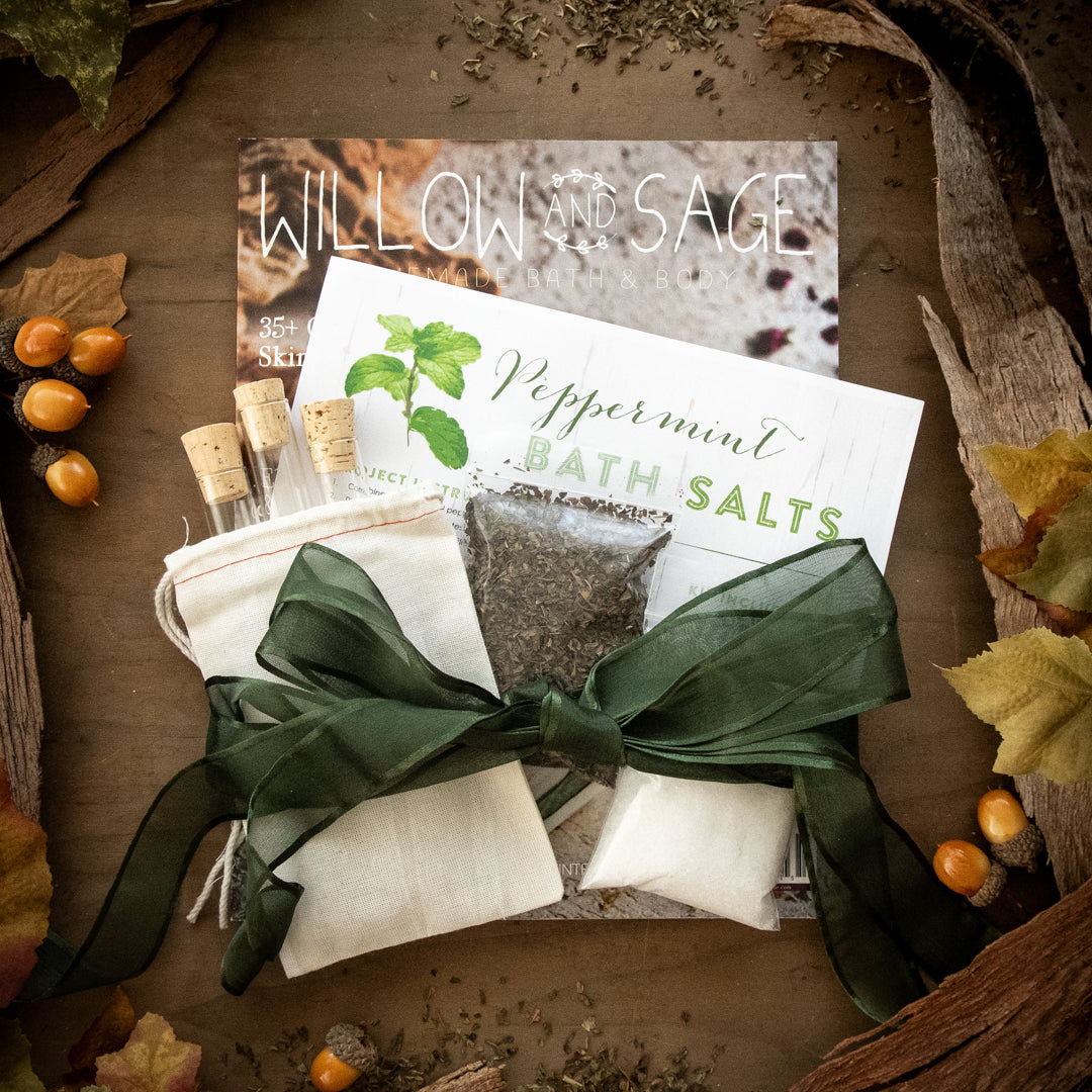 Willow and Sage Peppermint Self-Care Kit