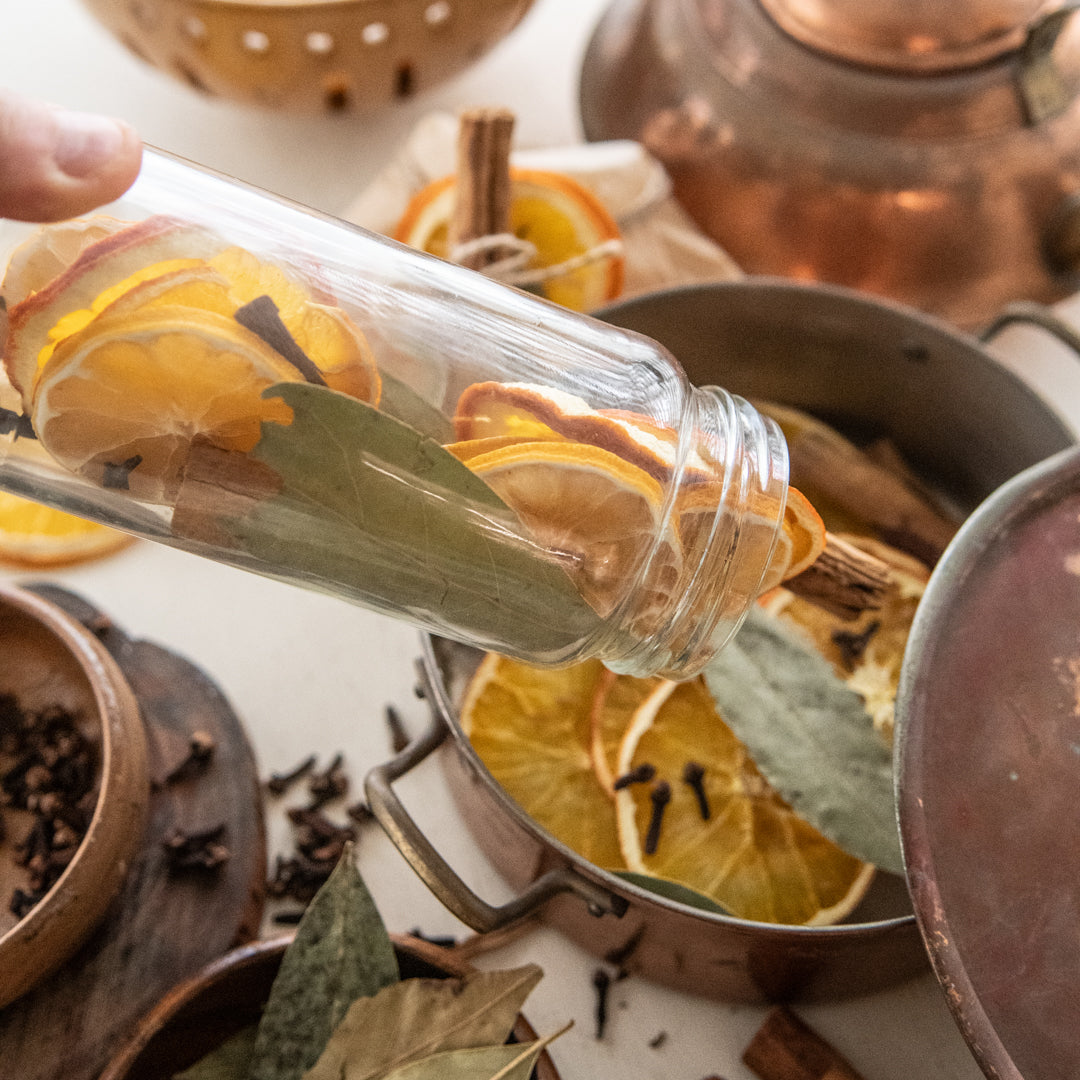 A Simple Citrus Simmer Pot for Cold Winter Days