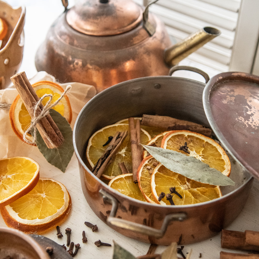 A Simple Citrus Simmer Pot for Cold Winter Days