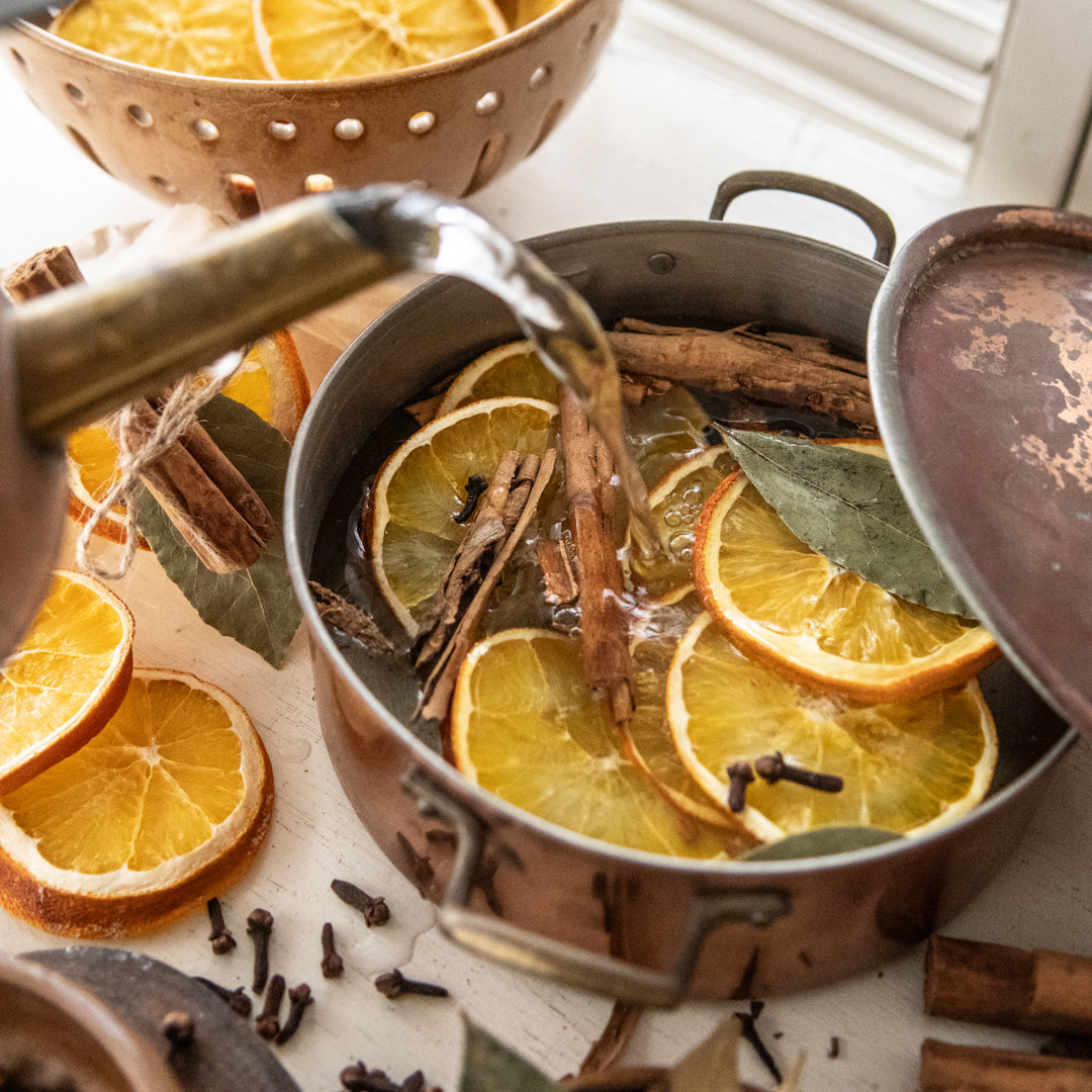 A Simple Citrus Simmer Pot for Cold Winter Days