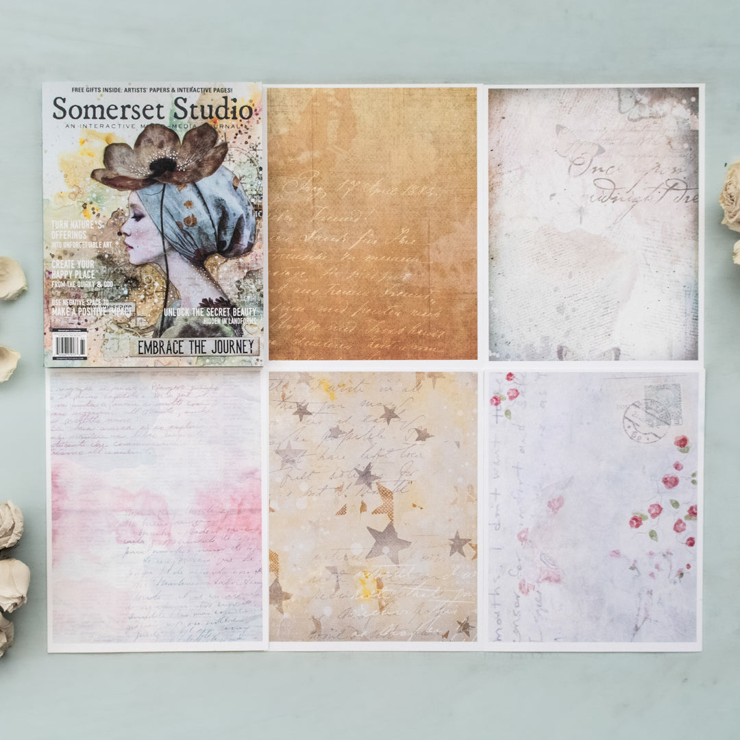 Somerset Studio Artist Paper Collage Kit