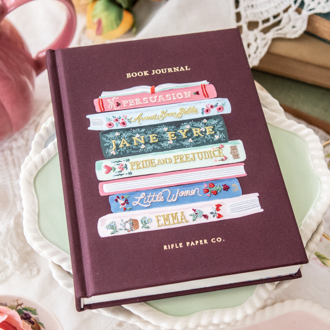 Ladies Night Book Club Embroidered Book Journal