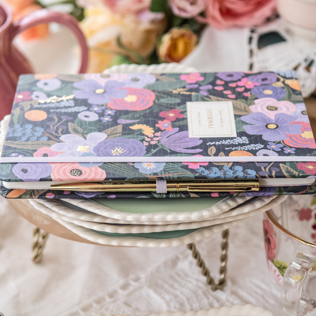 Garden Party Journal with Pen