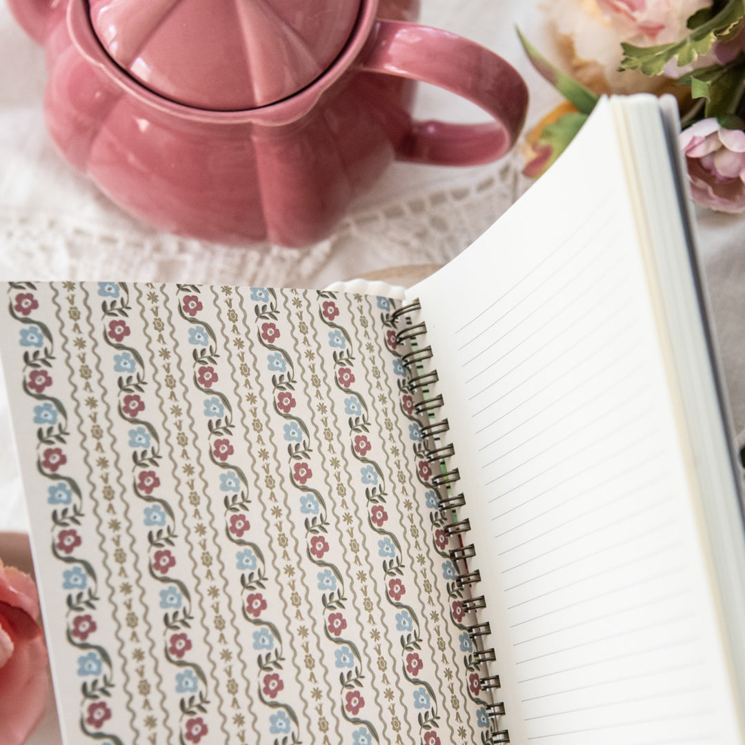 Dahlia Spiral Notebook