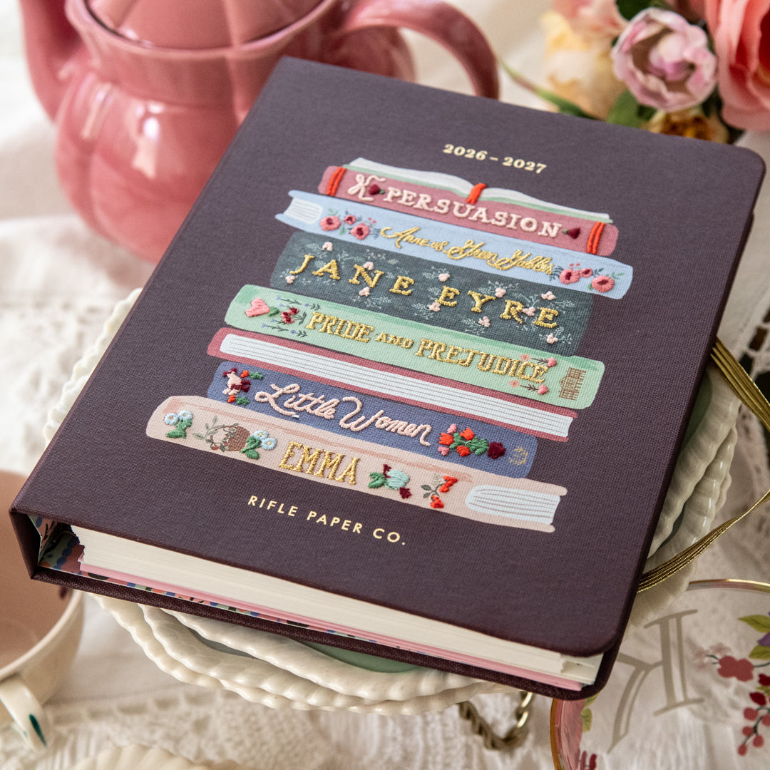 2027 Ladies Night Book Club 17-Month Covered Spiral Planner