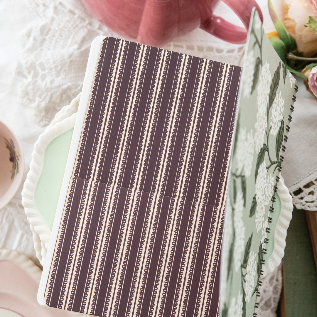 2027 Sage Hydrangea 12-Month Softcover Spiral Planner