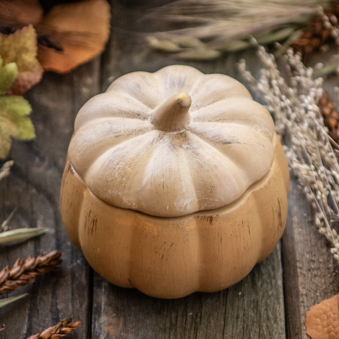 Pumpkin Spice Soy Candle - 8 oz Pumpkin Jar