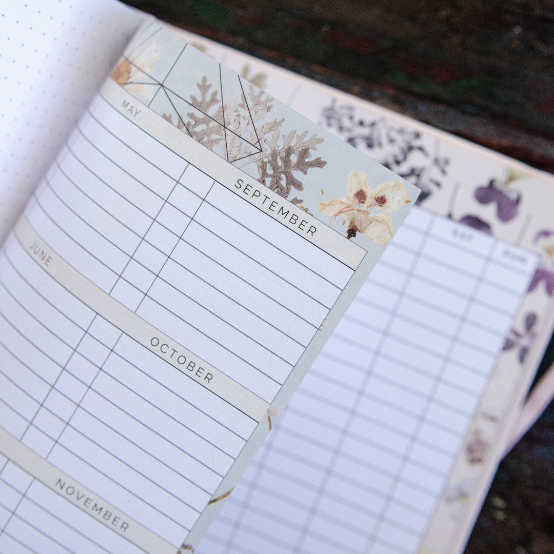 Gratitude Dateless Planner by Papaya Art