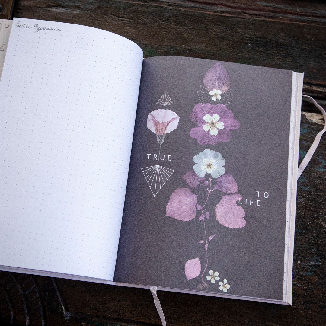 Gratitude Dateless Planner by Papaya Art