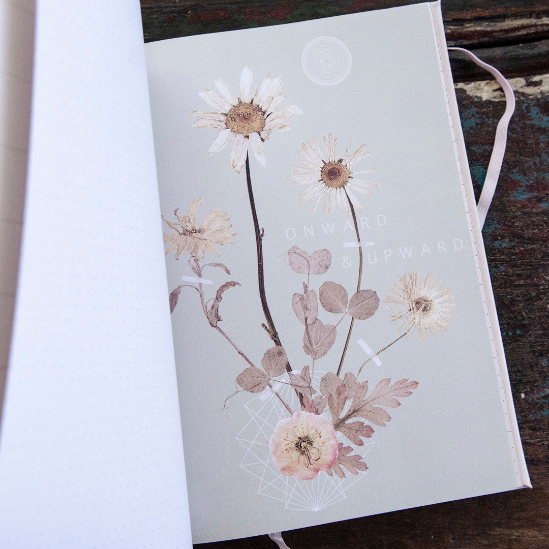 Gratitude Dateless Planner by Papaya Art