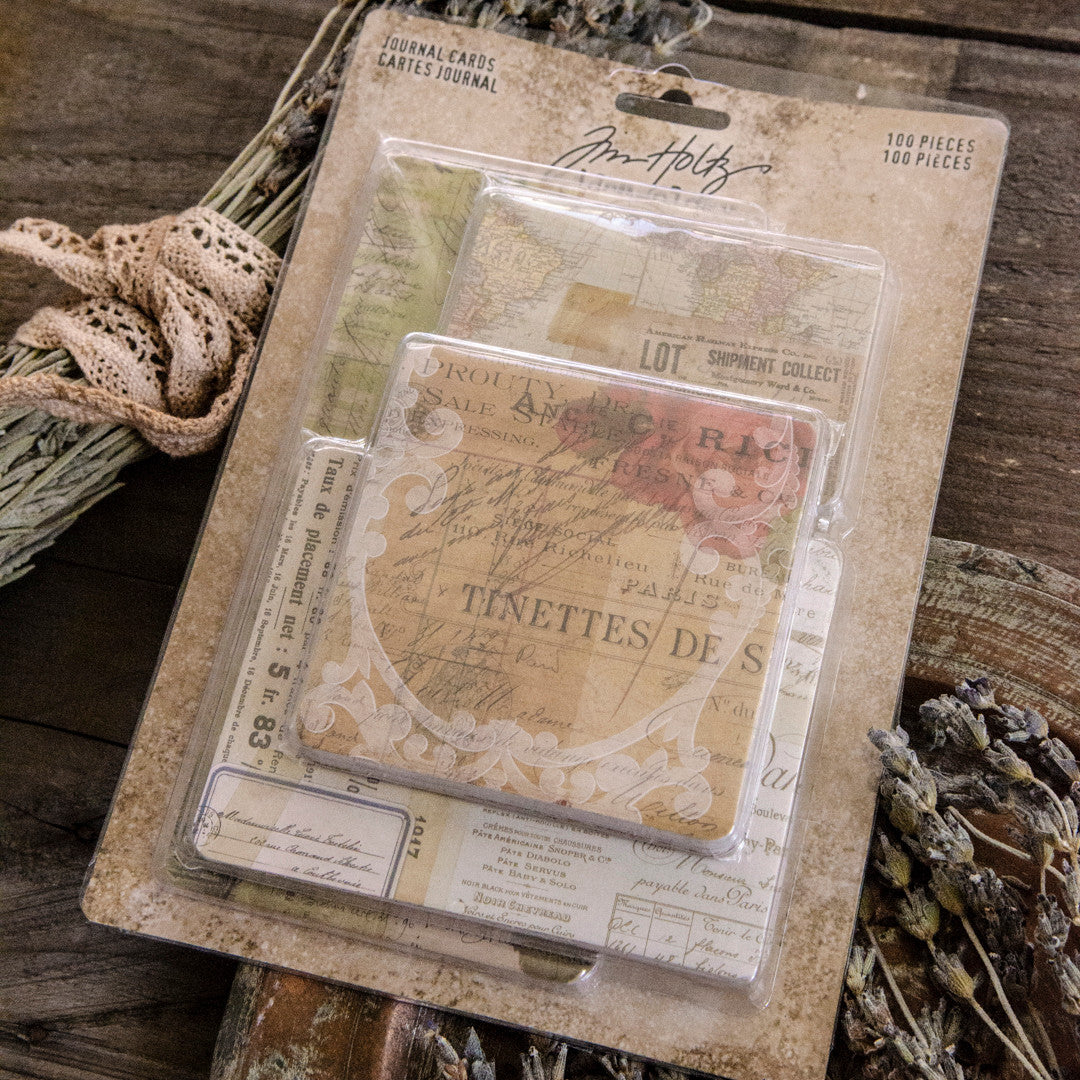 Tim Holtz Idea-ology Journaling Cards EXP