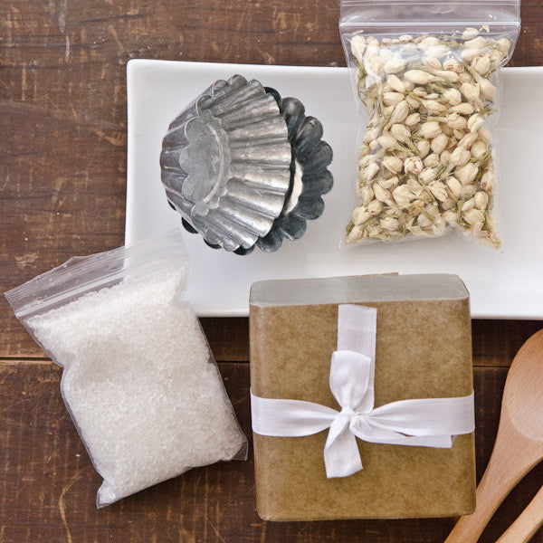 Jasmine and Dead Sea Salt Soap-Making Kit