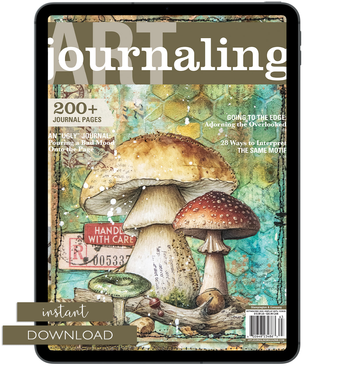 Art Journaling Autumn 2026 Instant Download