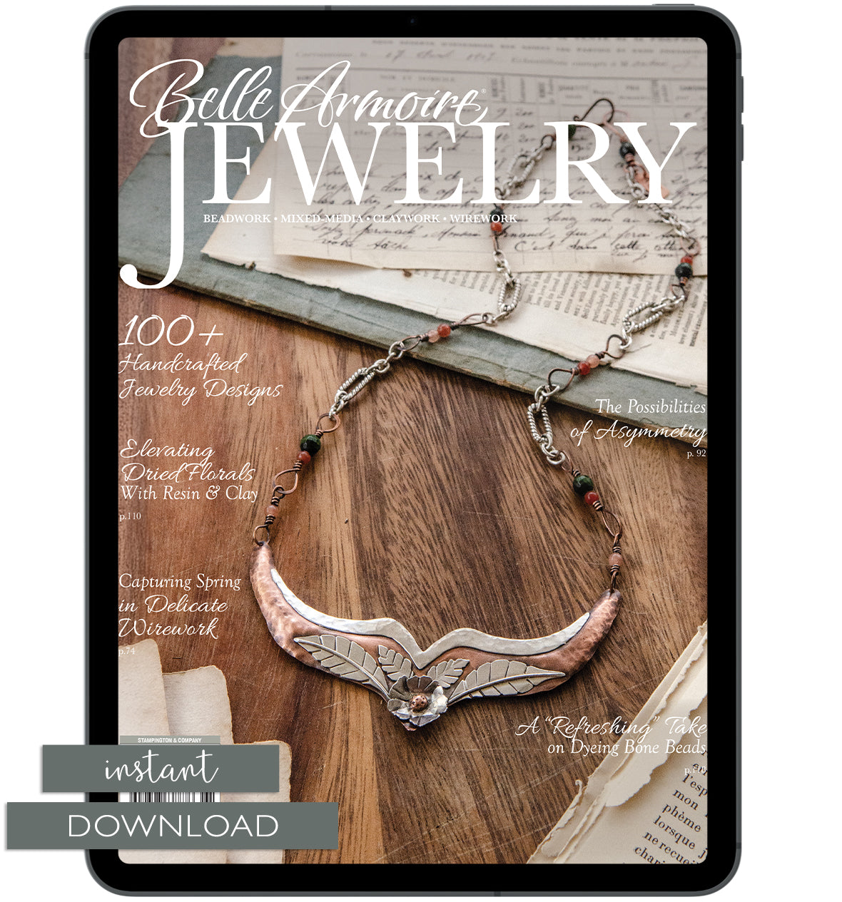 Belle Armoire Jewelry Spring 2026 Instant Download | Stampington