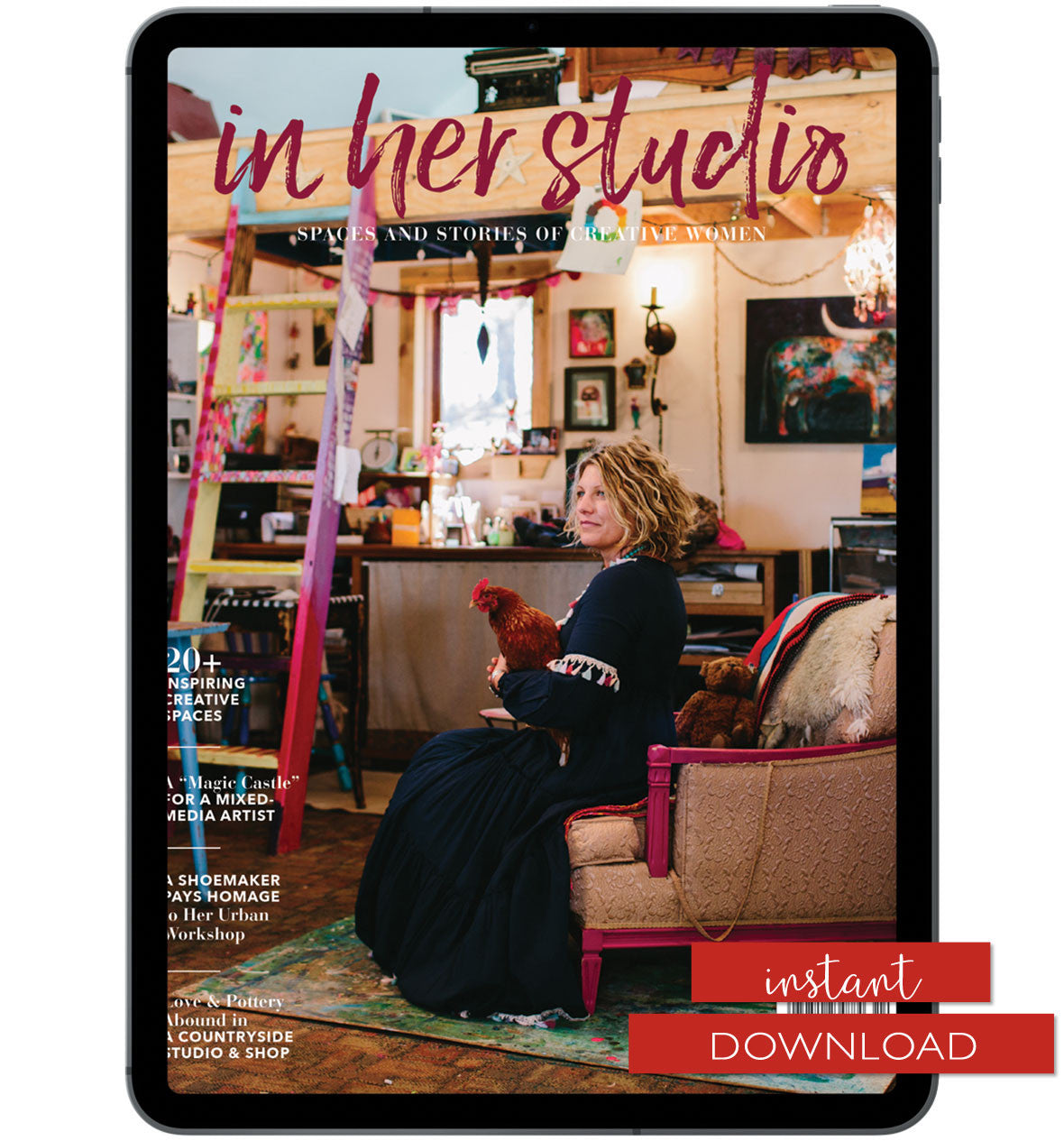 In Her Studio Winter 2022 Instant Download