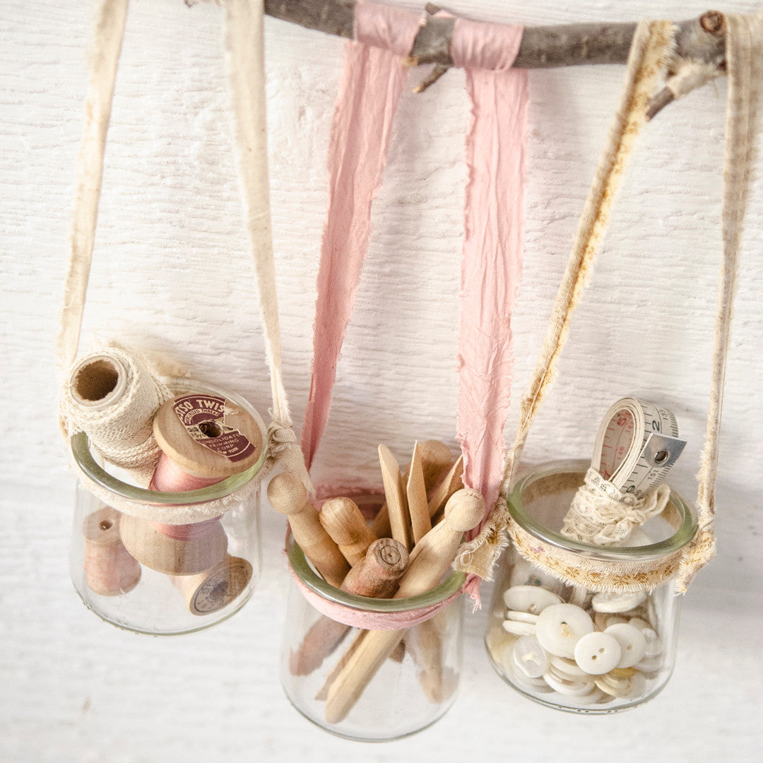 Upcycled Yogurt Containers Wall Decor and Storage Idea