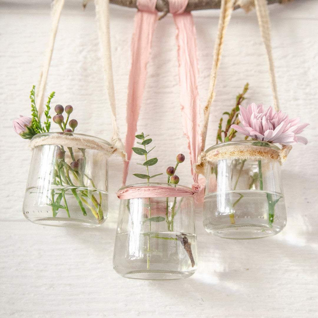 Upcycled Yogurt Containers Wall Decor and Storage Idea