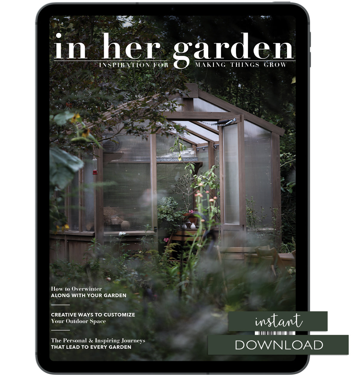 In Her Garden Winter 2026 Instant Download