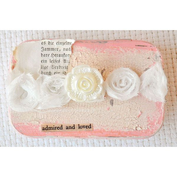 Shabby Chic Favor Tins Project