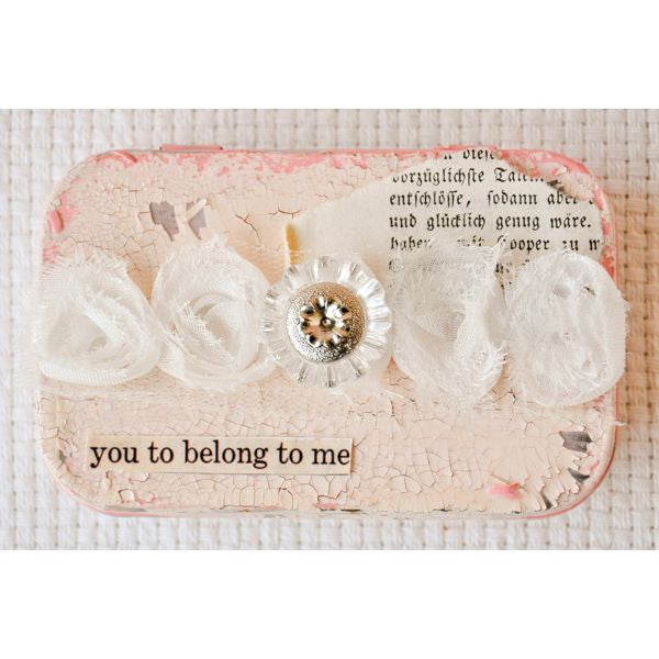 Shabby Chic Favor Tins Project