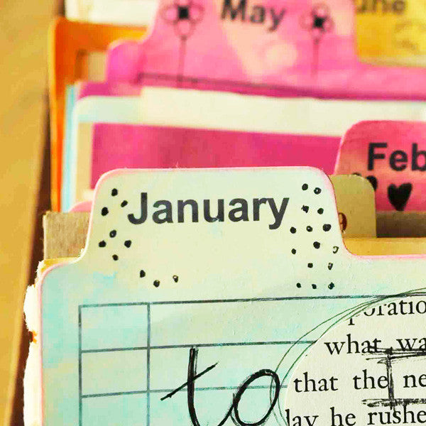 Monthly Ephemera Drawer Project