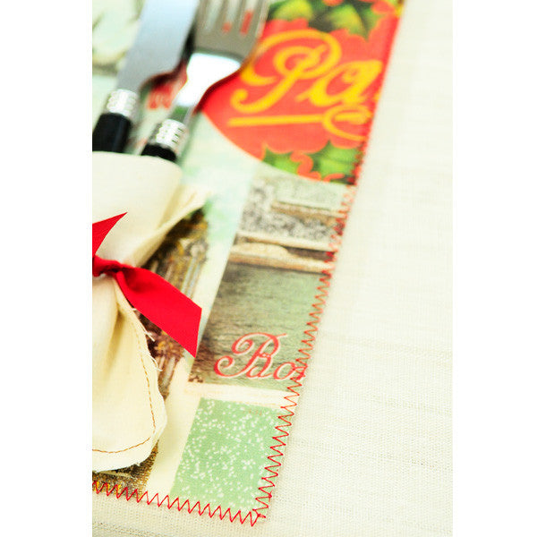 DIY Placemats & Holiday Entertaining Inspiration Project