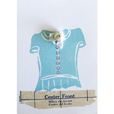 The Vintage Blouse Collage Project by Colette Copeland