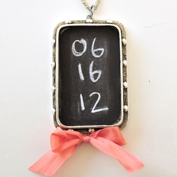 Chalkboard Pendants Project