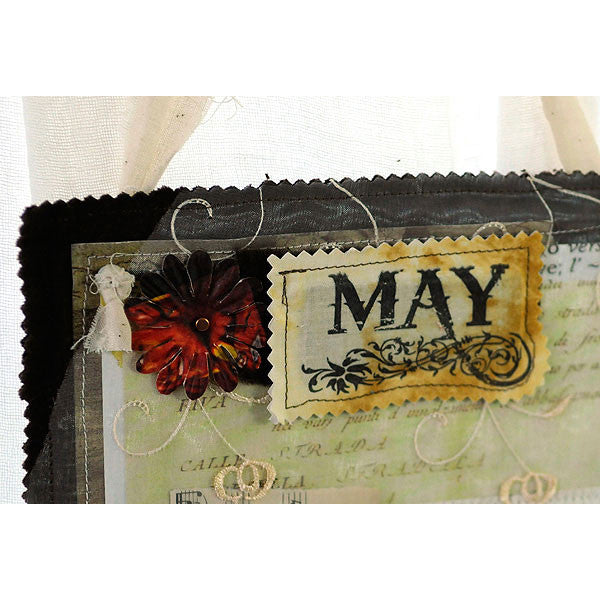 Magnetic Calendar and Photo Holder Project by Audrey Hernandez