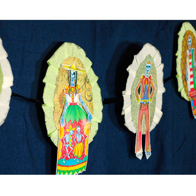 Dia de los Muertos Banner Project by Sarah Meehan