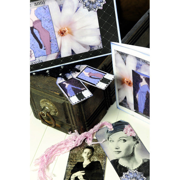 Vintage Milan Cards & Tags Project by Mary Mata