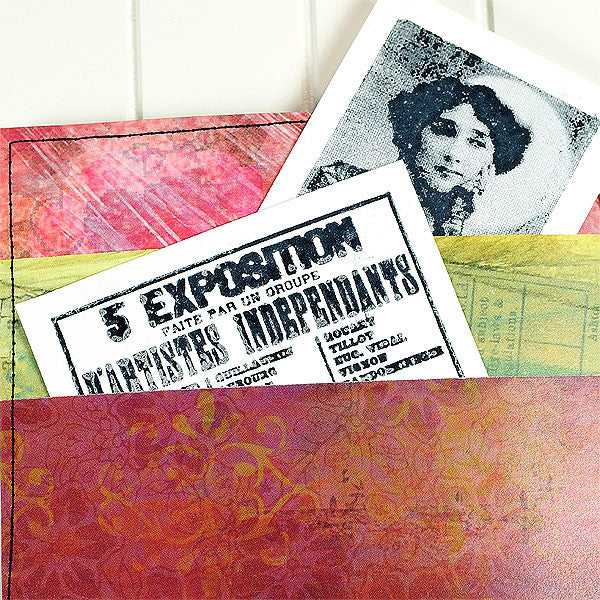 Parisian Faux Photo Album Project by Sarah Meehan