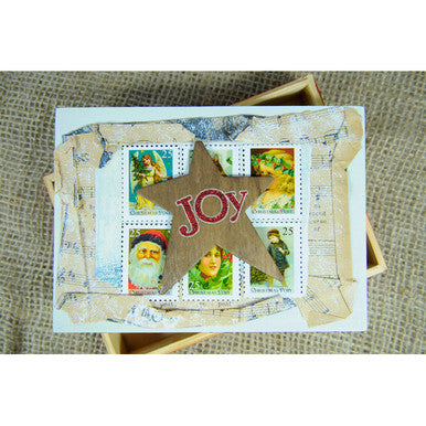 Christmas Joy Box Project by Audrey Hernandez