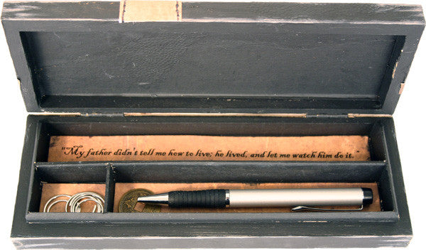 Father's Keepsake Box Project by Diane Michioka