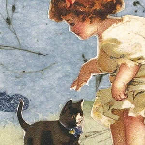 Love the Kitty ATC Project by Debbie Metti