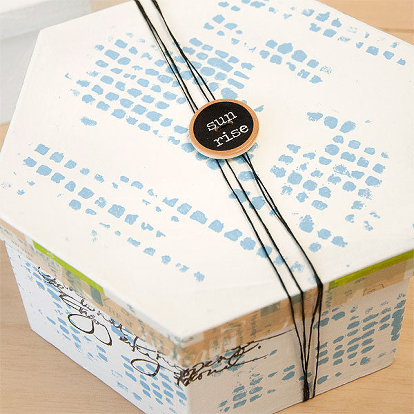 Mixed-Media Graffiti Box Project