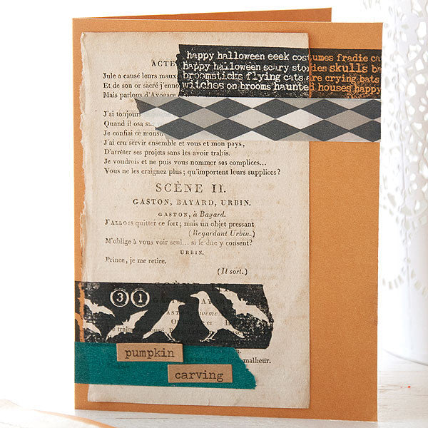 Halloween Party Cards Project
