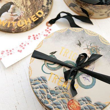 Papaya Art Halloween Tins Packing Project