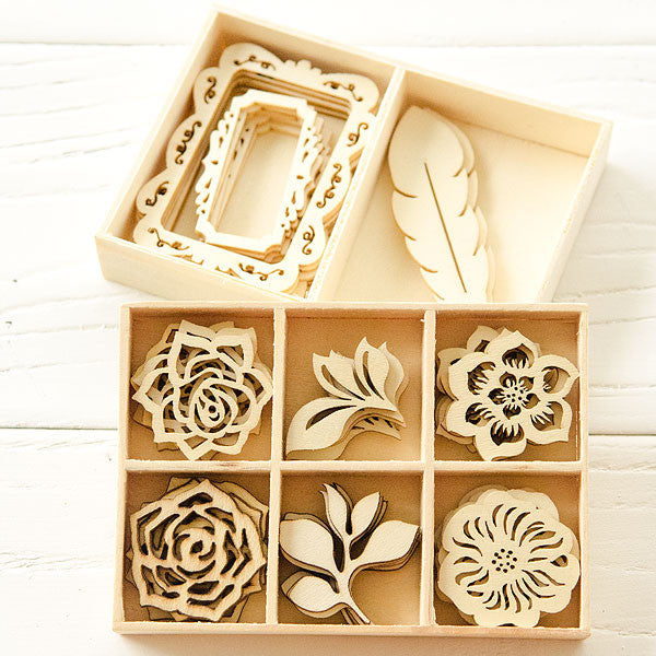 Wild for Wooden Embellishments Project by Christen Olivarez