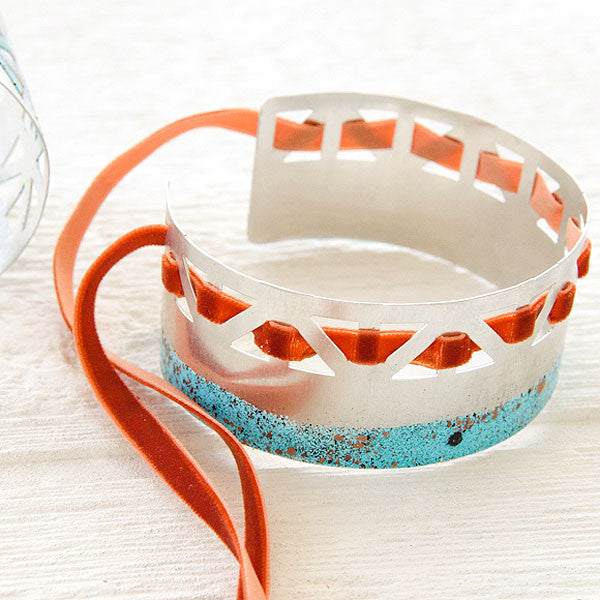 Scrap Metal Cuff Bracelets Project by Johanna Love