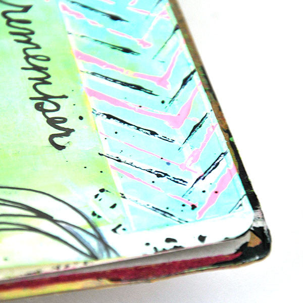 Past, Present, Future Art Journal Page Project